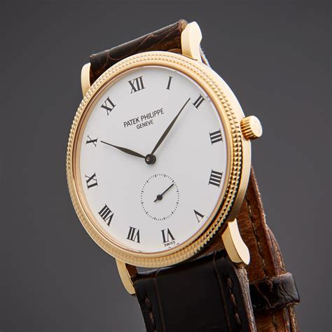 patek philippe calatrava price used.